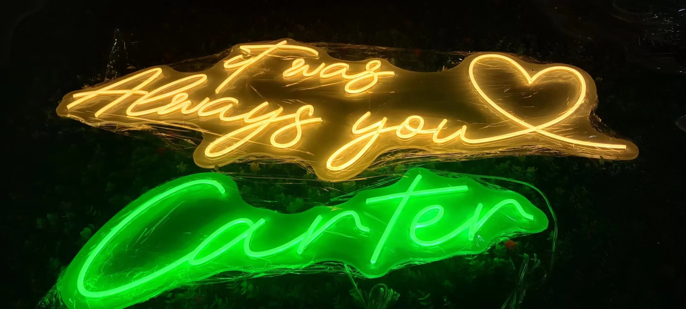 Custom Neon Sign Led Lights Personalized Custom Logo Wall Decor Neon Signs For Festival Wedding Happy Birthday Party Bar Neon