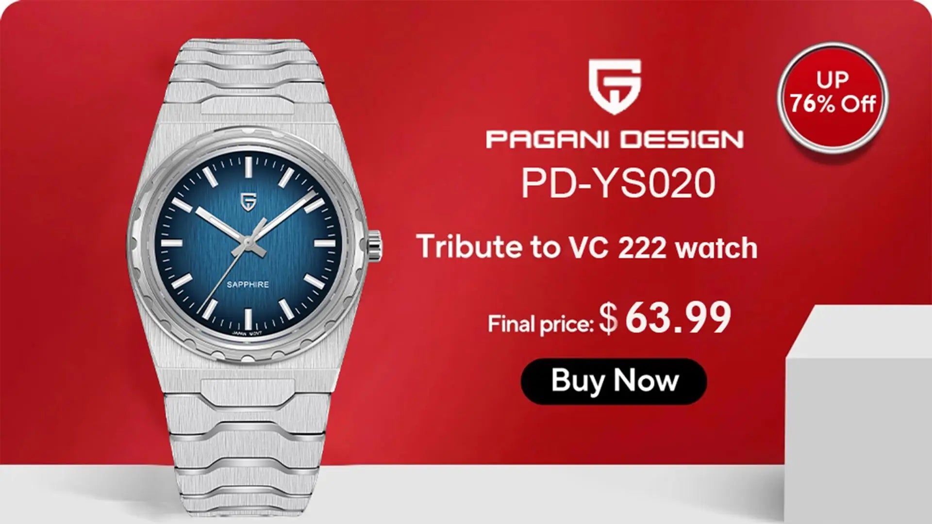 Octopus Kraken Automatic Mechanical Wristwatch 36mm Luxury PT5000 Movement Sapphire Crystal 10BAR Stainless steel Watch for men