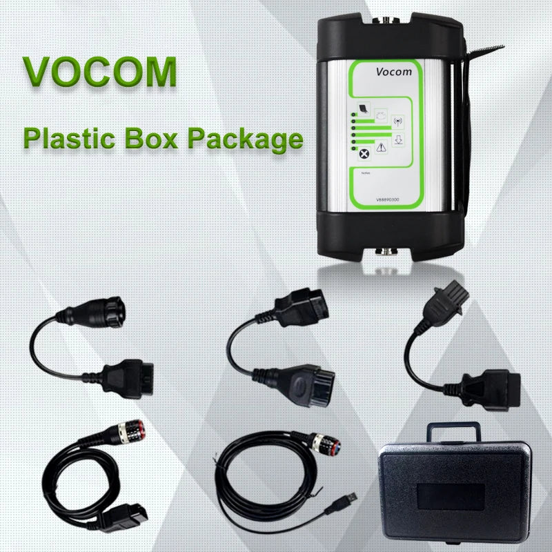 Truck Diagnostic Tool Vocom 88890300 For Volvo For UD For Mack V2.8.150 Version A VOCOM Carton Box Package