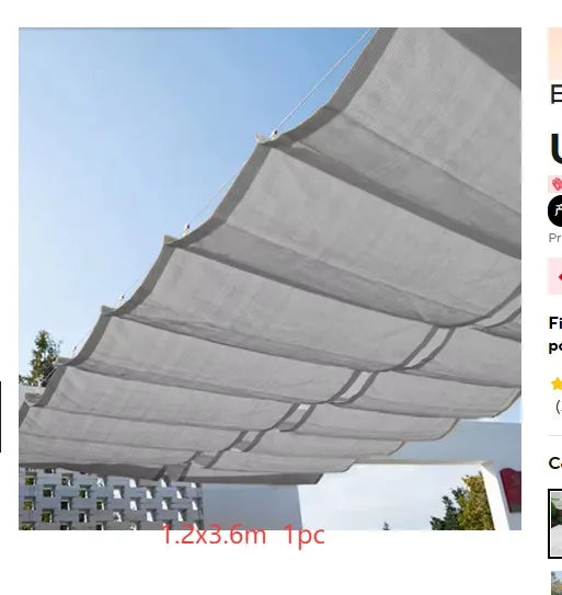 Customize Size Sun shade Net/ Tarpaulin / Balcony Screen ........and so on