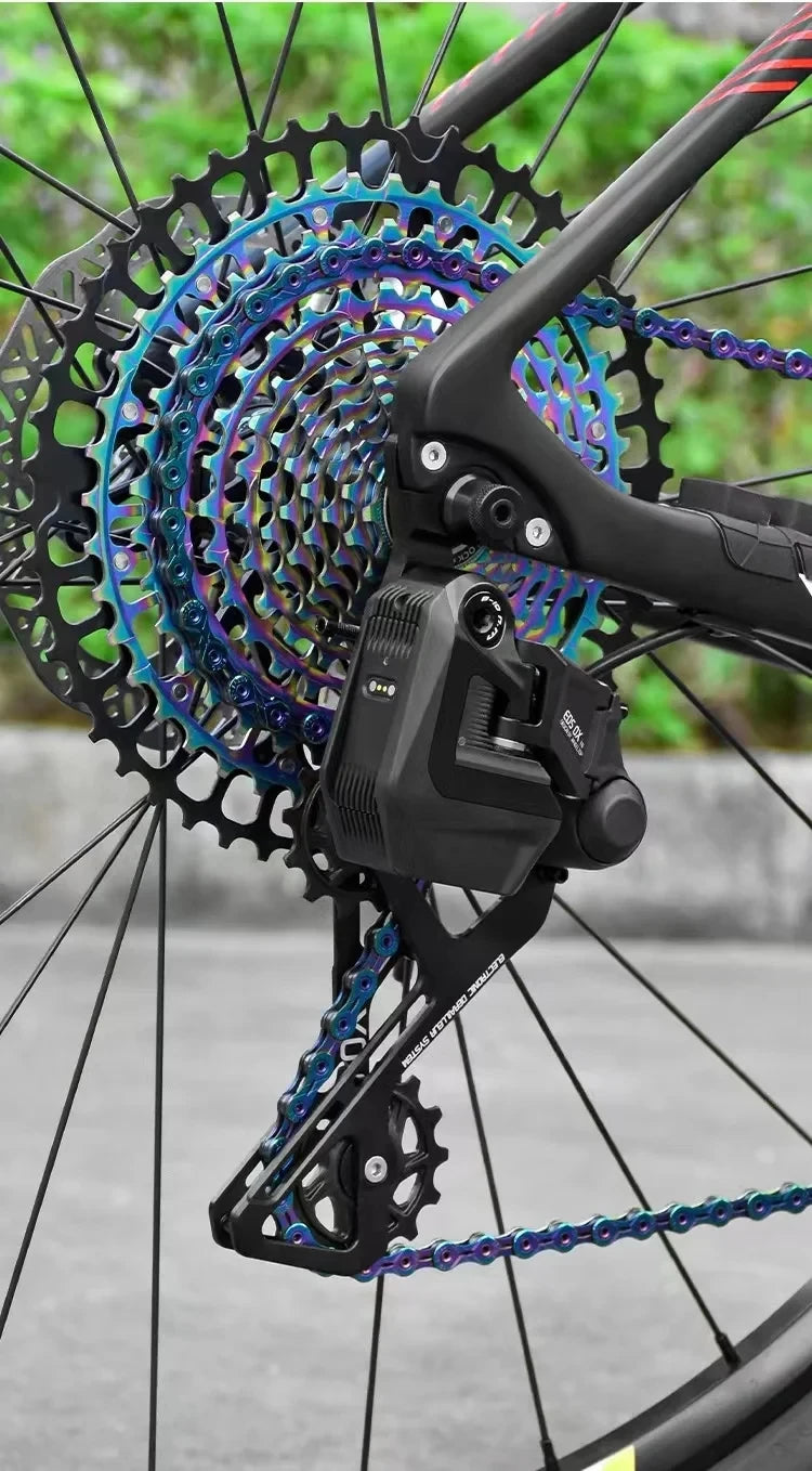 Wheeltop EDS OX 11/12 Speed Wireless Electronic MTB Shifter, Rear Derailleur Set, Lightweight, Durable, MTB Cycling Gear