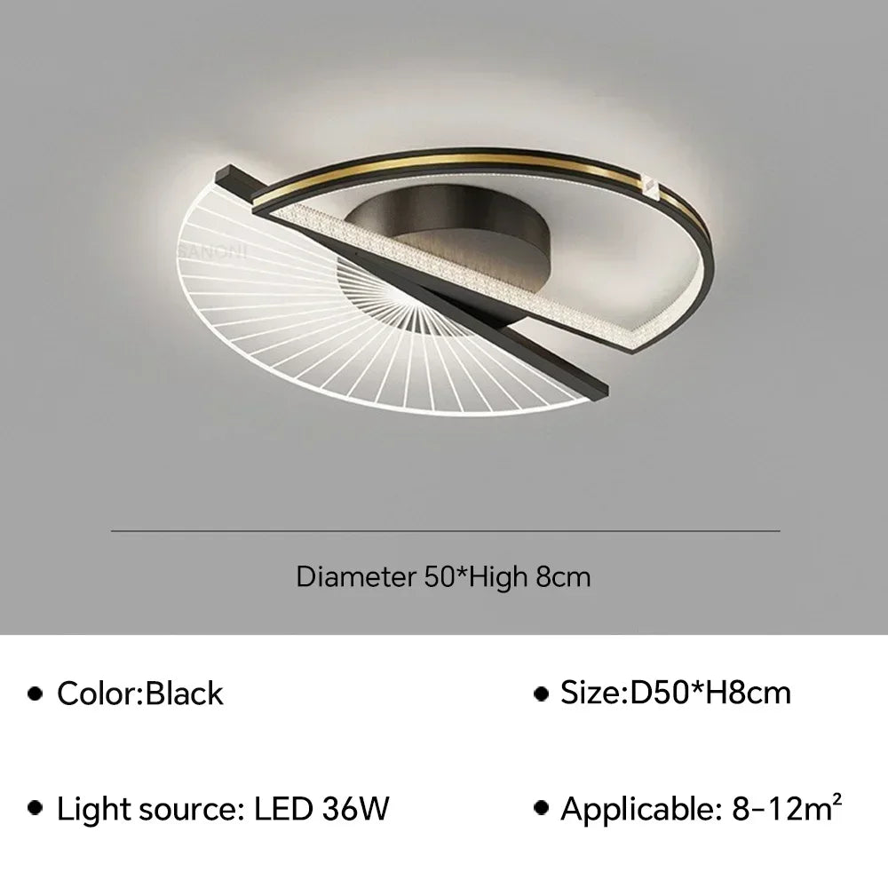 Nordic luxury LED ceiling light bedroom restaurant creative study pendant light home decoration lighting for living room